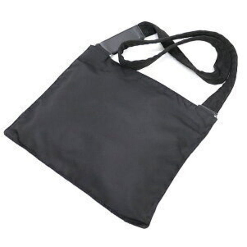 Prada Triangle Logo Crossbody Shoulder Bag Flat Black - Picture 2 of 6